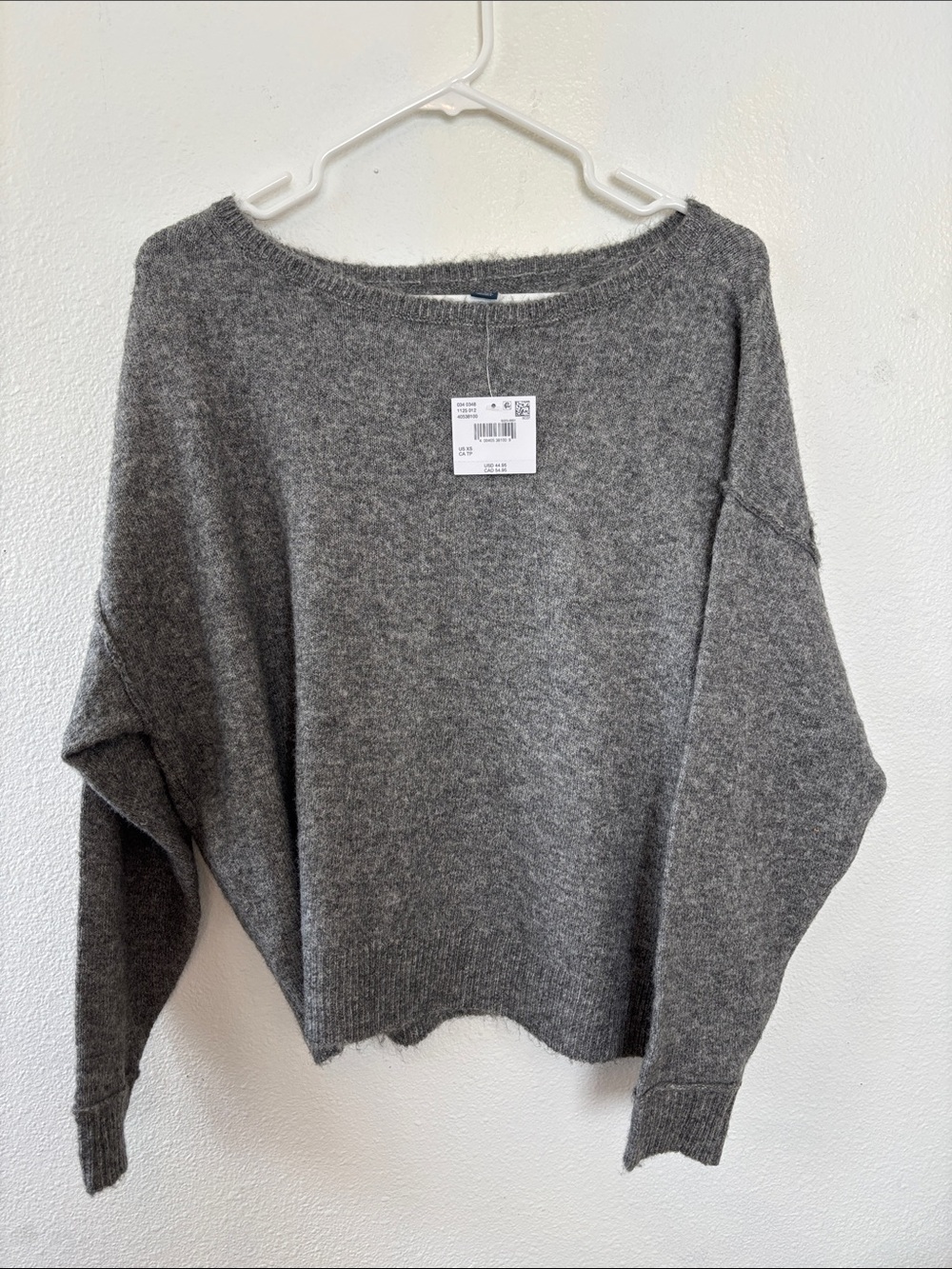 American Eagle Outfitters Gray Sweater